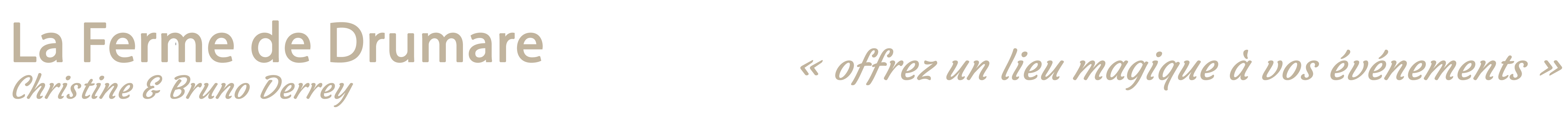 La Ferme de Drumare Logo
